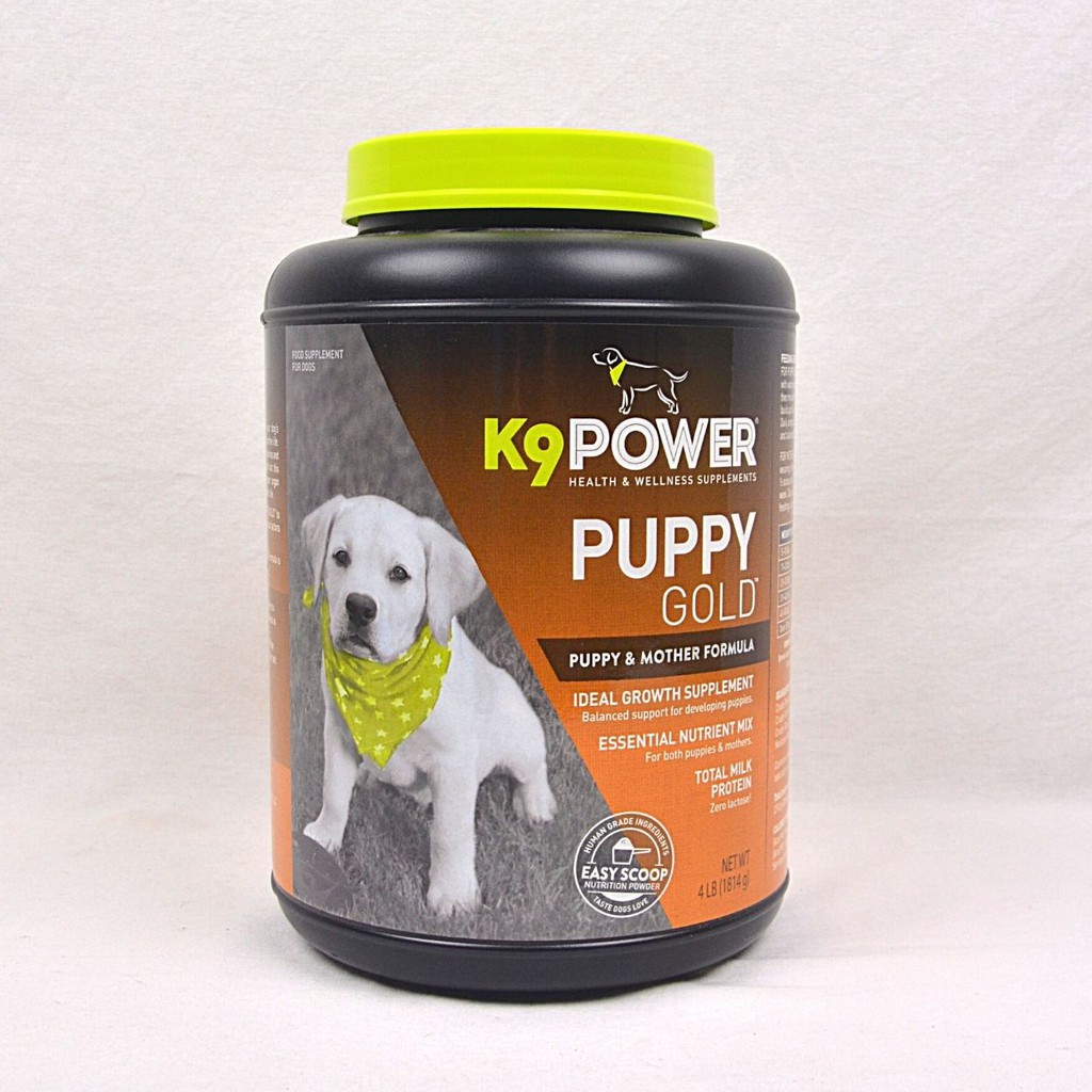 K9 Susu Protein Anjing Power PUPPY GOLD 4lbs