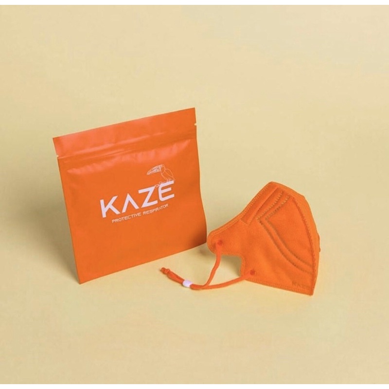 Kaze Mask [Citrus orange MINI]