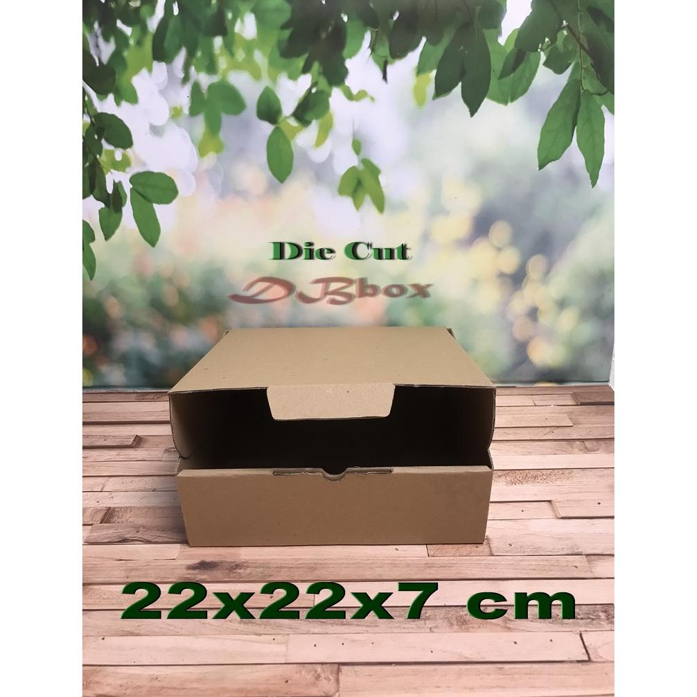 

( 10 Pcs ) Kardus Uk. 25X25X5 Cm...Die Cut Untuk Kotak Aksesoris Dll, Model Box Pizza