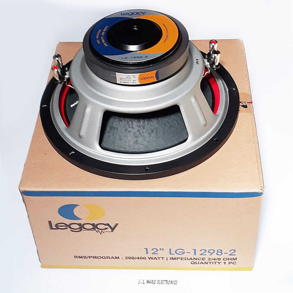 speaker 12 inch Subwoofer Legacy double coil LG 1298 2