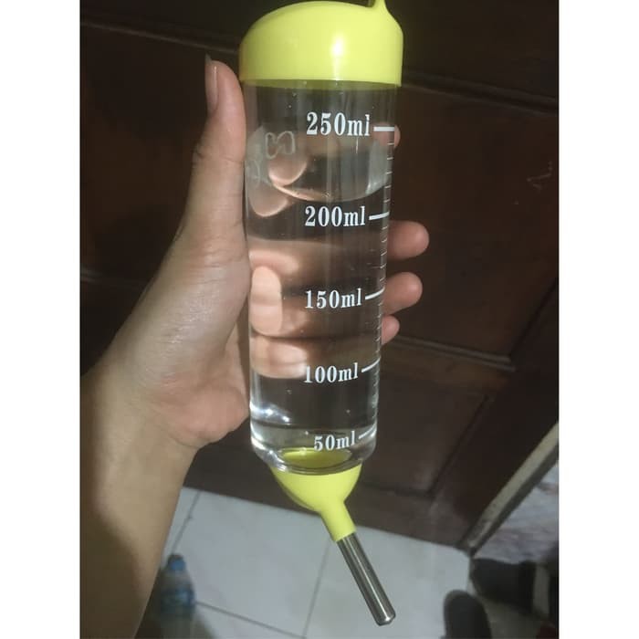 TBI Botol Minum Gantung Tempel 250ml Pet Bottle Landak Anjing Kucing