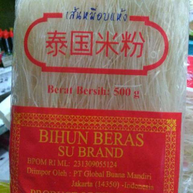 

Bihun beras Thailand SU BRAND 500g BY MDS