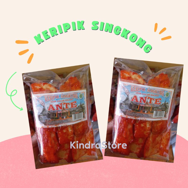 

KERIPIK SINGKONG ANTE