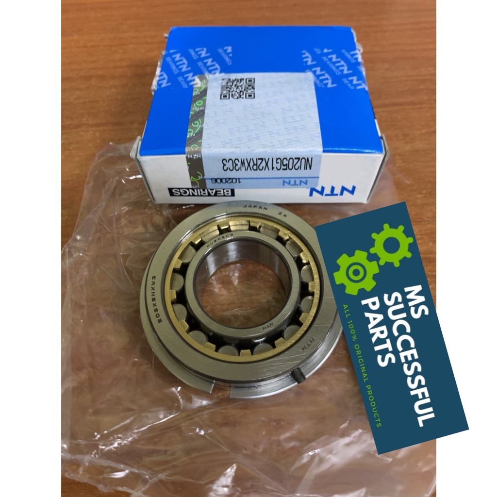 BEARING SPEED BOAT NU205G1X2RXW3C3 NTN ORIGINAL JAPAN NU 205