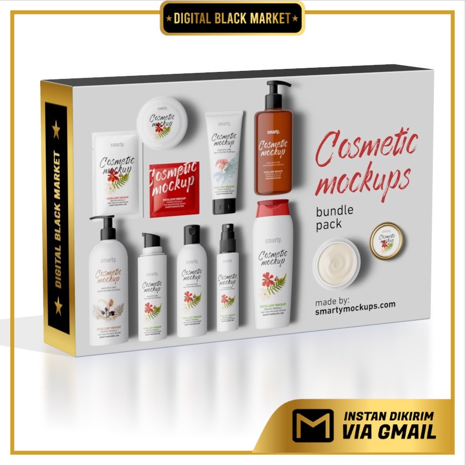 Cosmetic Mockups Bundle Pack