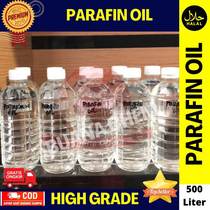 Jual Paraffin Oil Liquid 500ml / White Oil Premium / Minyak Parafin