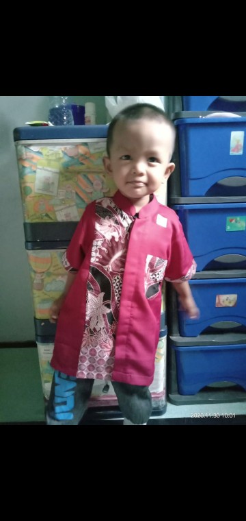 Baju Muslim Anak Perempuan Dan Laki Laki / Batik Couple Anak Muslim