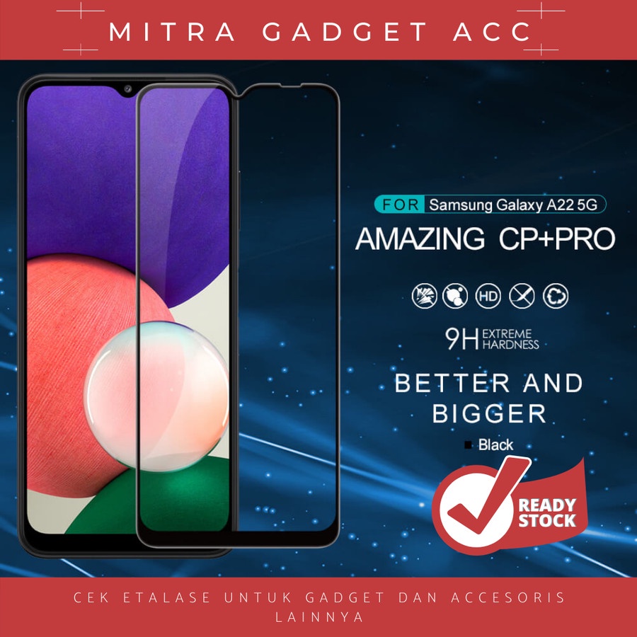 TEMPERED GLASS SAMSUNG A22 4G / A22 5G NILLKIN CP+ PRO