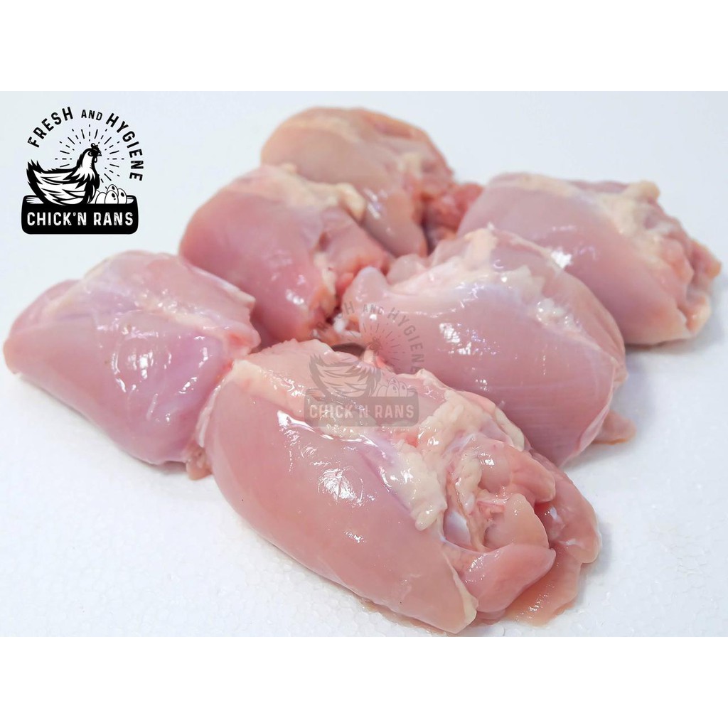 Daging Ayam Paha Fillet Boneless Tanpa Kulit 1kg