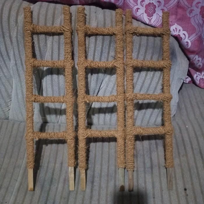 Panama Paket 3 Turus Tangga 60Cm - Turus Penyangga Tanaman Bentuk Tangga