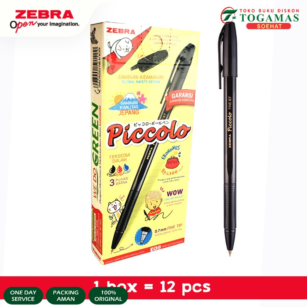 

Zebra Pulpen Pen Semi Jel Piccolo 07