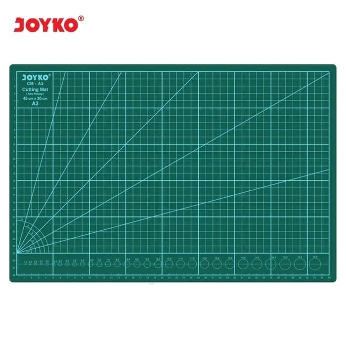 

kertas-pemotong- sdi cutting mat a3 alas potong 45cm x 30cm - merek joyko -pemotong-kertas.