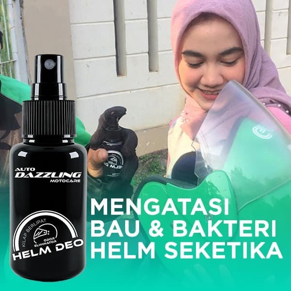 Parfum Helm Wangi Anti Bakteri Pewangi Pengharum Penghilang Bau Helm Helm Deo Parfum Helm Penghilang Bau dan Anti Bacterial Tidak Lembab Auto Dazzling