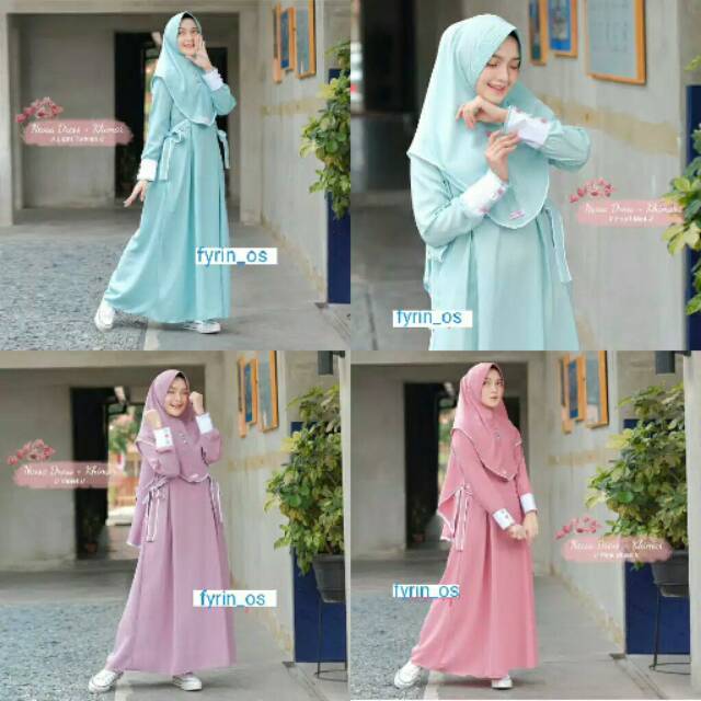 NESA SYAR'I. GAMIS DRESS TERLSRIS.