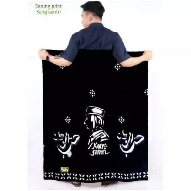 sarung batik goyor KANG SANTRI halus terlaris best seller