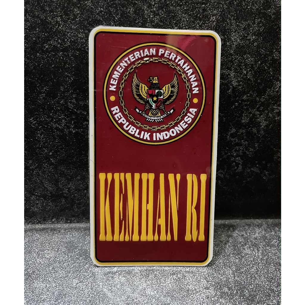 Stiker Kemhan - Sticker Kementrian Pertahanan- Sticker Kemhan Mobil