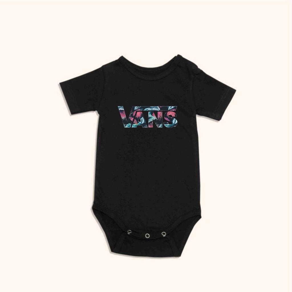 Jumper Bayi/Rumper/Bodysuit Motif Vans Usia 0 sd 12 Bulan