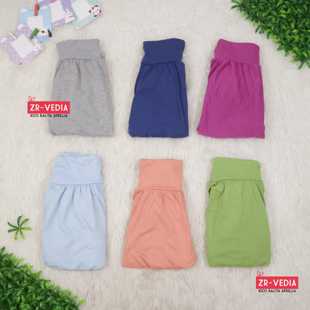 Aladin Polos uk 7-8 Tahun / Celana Anak Perempuan Harian Murah Adem Motif Polos Panjang Pants Kids