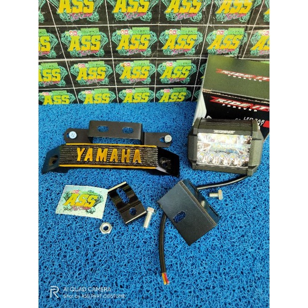 paket lampu LED RX king komplit-kumis RX KING-breket lampu led-Lampu LED RX KING NEW