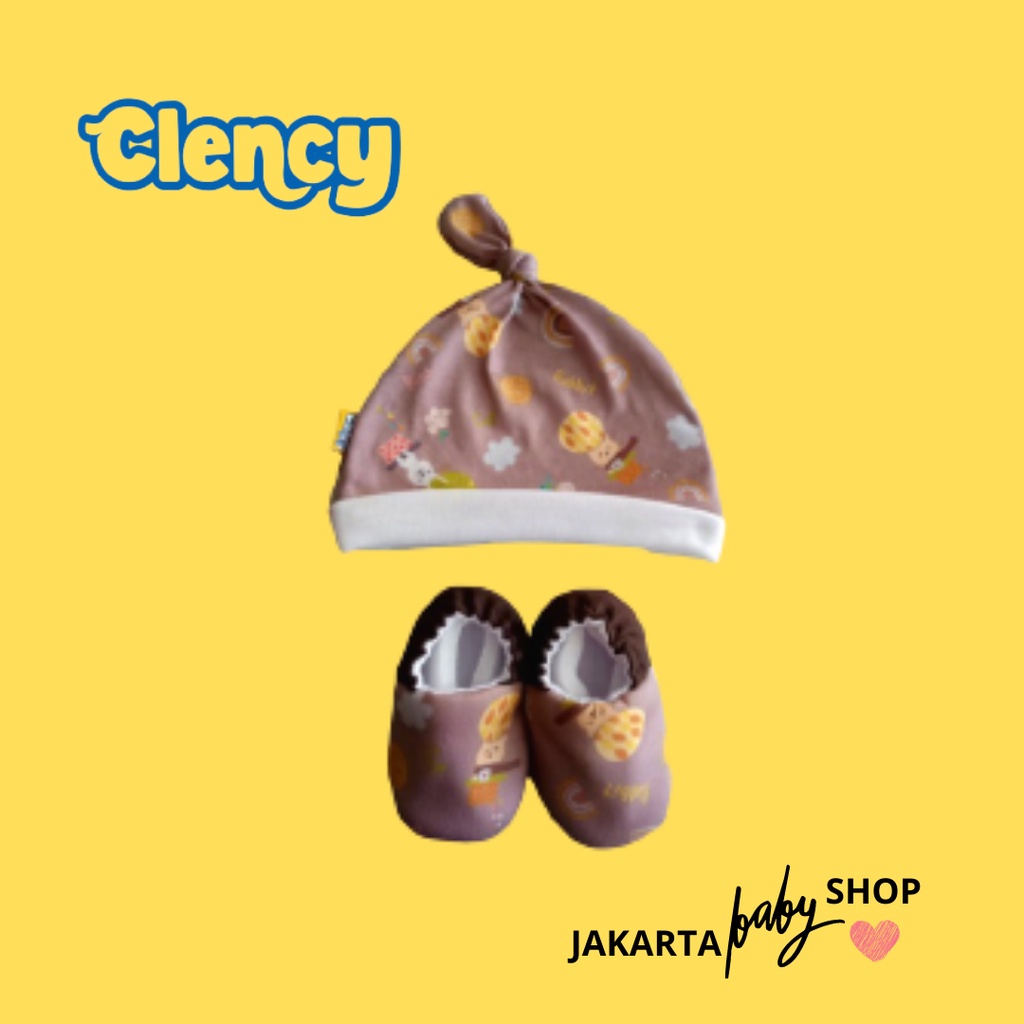 SEPATU BAYI SET TOPI CLENCY CLS2111