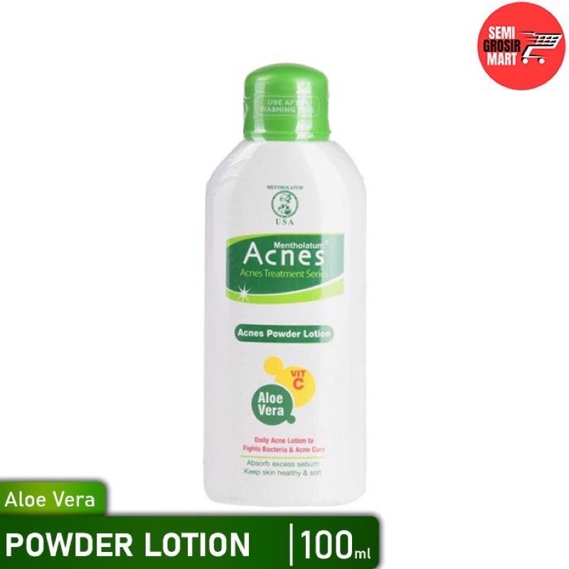 [ po ] acnes powder lotion ( 100 ml ) perawatan jerawat acne powder lotion