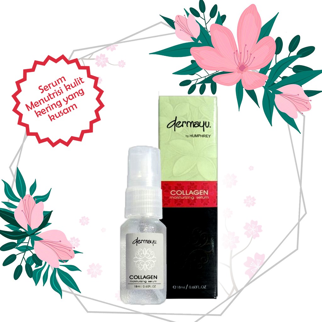 DERMAYU COLLAGEN MOISTURIZING SERUM BPOM /SERUM COLLAGEN
