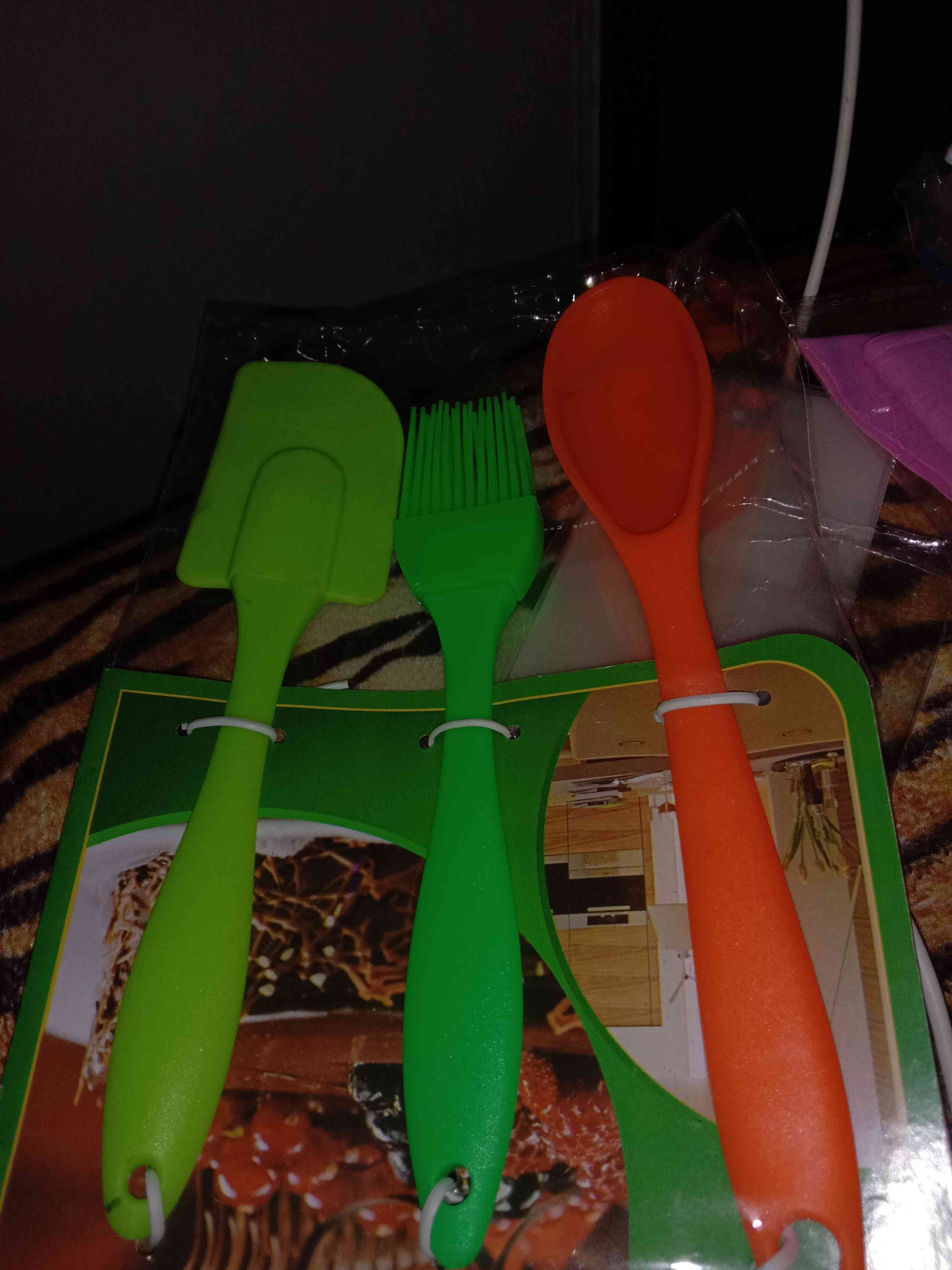 Kuas Spatula Sendok Soled Solet Silikon Setcp