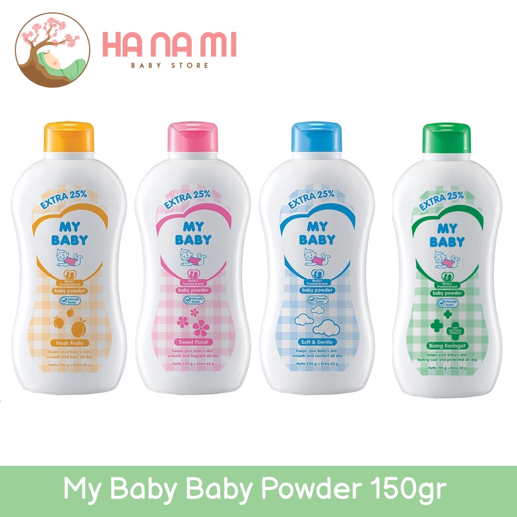 My Baby Powder 150gr - Bedak Bayi