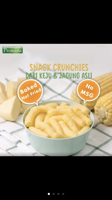 Promina baby crunchies snack cemilan bayi 8+