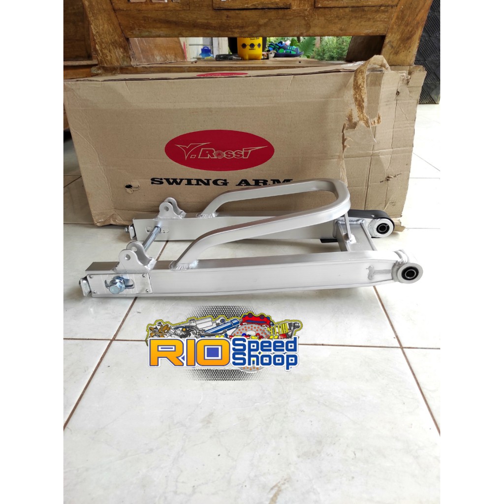 Swing Arm Lengan Ayun Variasi RX King Warna Silver