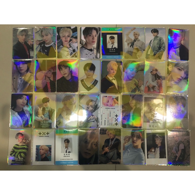 pc yizhiyu taehyun txt minisode freeze photocard jos