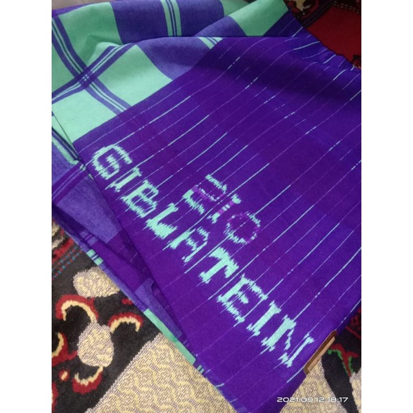 Sarung Giblatein Full Sutra Halus Second / Seken / Preloved / Bekas