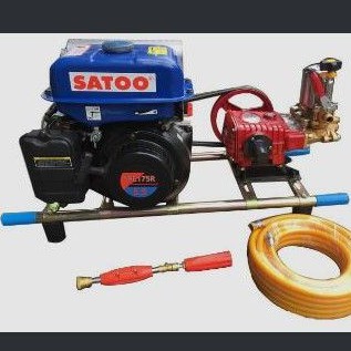 Mesin Cuci Mobil & Motor Set Satoo Power Sprayer