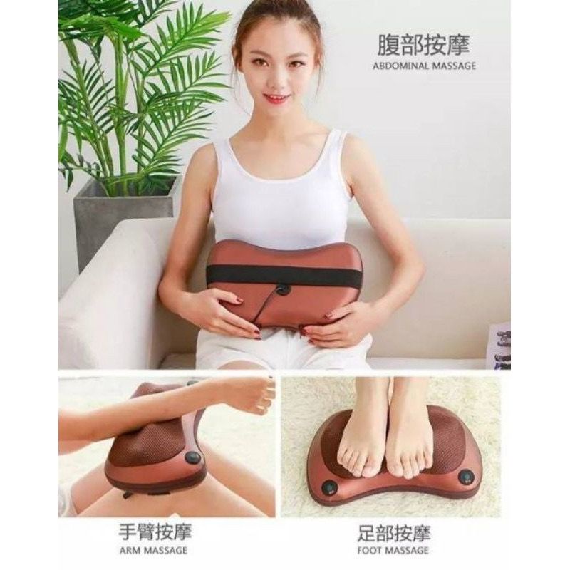 Alat Pijat Bantal / Shiatsu Leher/ CAR Massage Pillow