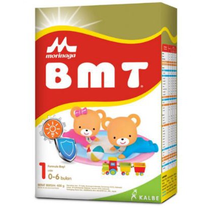 Susu Morinaga BMT 0 - 6 Bulan 400 gram dan 800 gram Rasa Plain