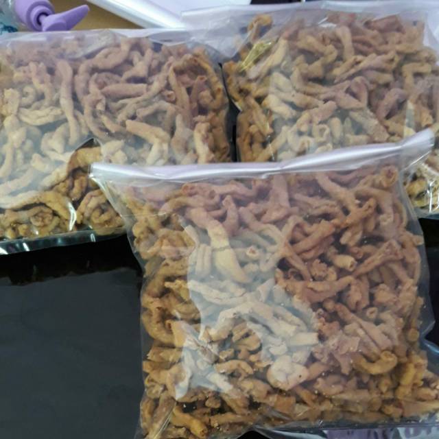 

kripik usus ready siap makan