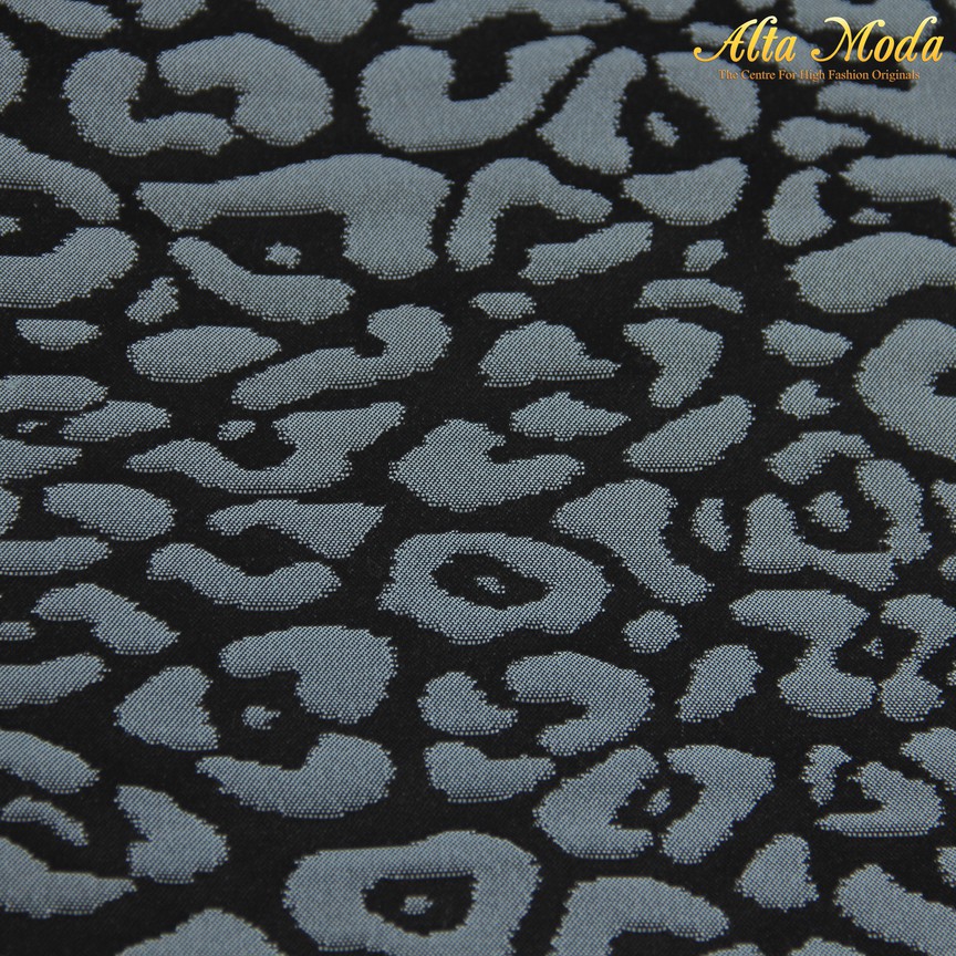 

Alta Moda Jacquard Pop Up Pattern Silver And Black (1M)