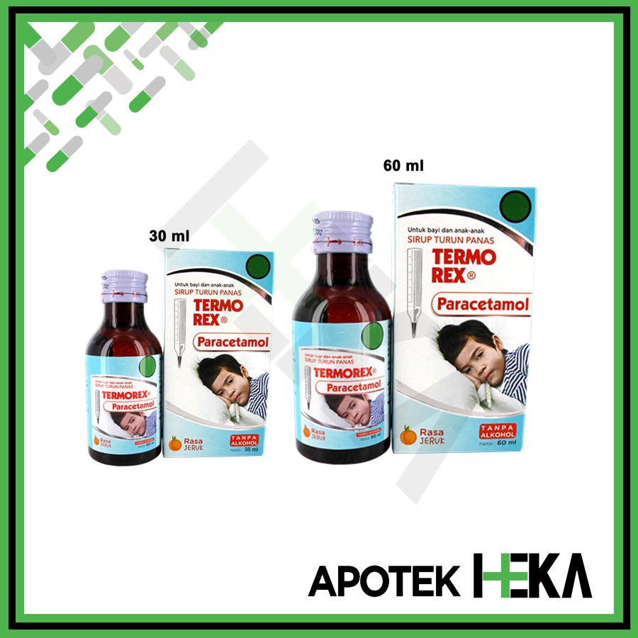 Termorex Sirup Obat Turun Panas Anak (BANDUNG)