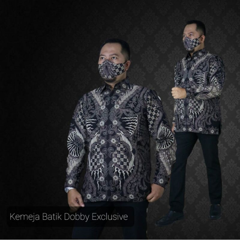 Kemeja batik dobby terbaik dengan tekstur halus dan adem