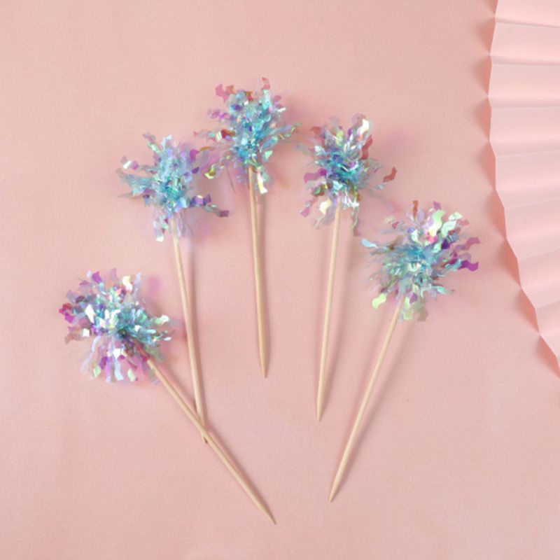 Cake topper Kembang Api / Fireworks cake topper set 2pcs