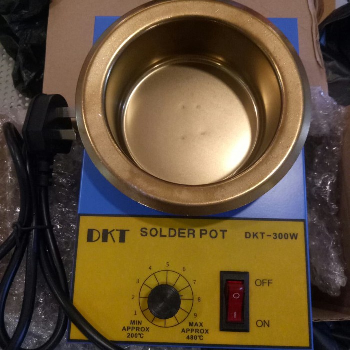 Jual SOLDER POT NF 41C 300WAT ALAT PELEBUR TIMAH INPUT AC 220V Daeggu