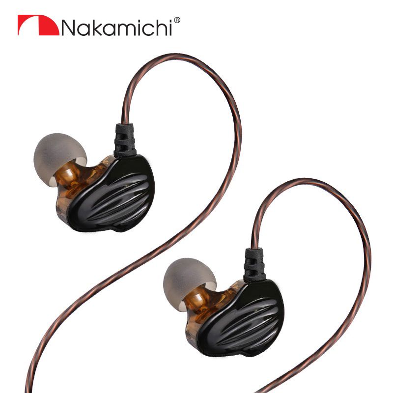 Nakamichi HQ X20 Dual Dynamic Driver in Ear Monitor Wired Earphone Mic