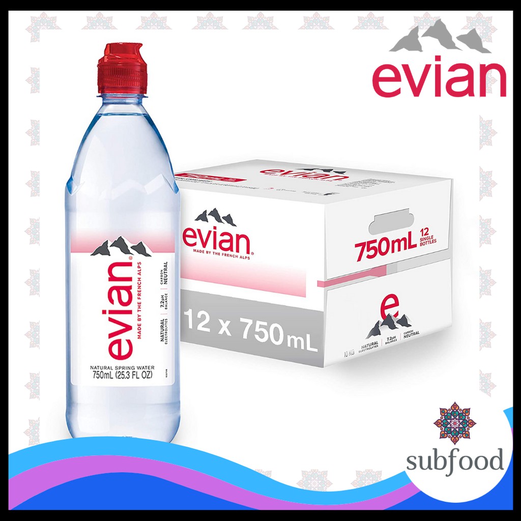 Evian 750 ml PET (Import Water)