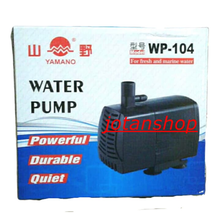 YAMANO WP 104 WP-104 WP104 Mesin Pompa Air Celup Kolam Aquarium Hidroponik