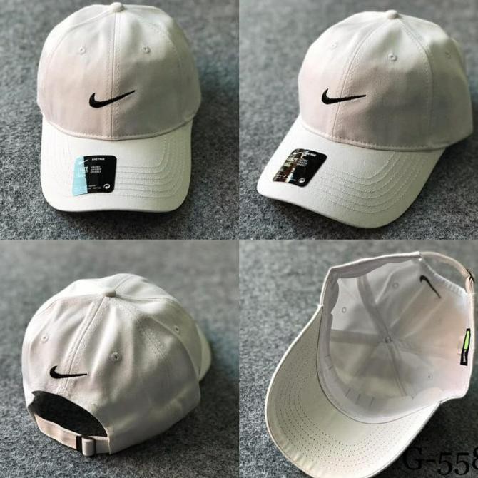 Original# Topi Baseball Caps Nike Unisex Import - Putih