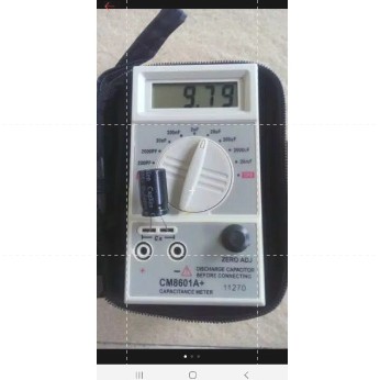 CM8601A+ Digital Capacitance Meter Capacitor Meter Pengukur Kapasitor