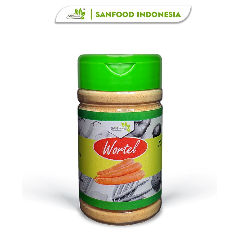 

SANFOOD BRILIAN Dried Vege Carrot (Wortel) (Sayuran kering Sanfood Asli) 50gr