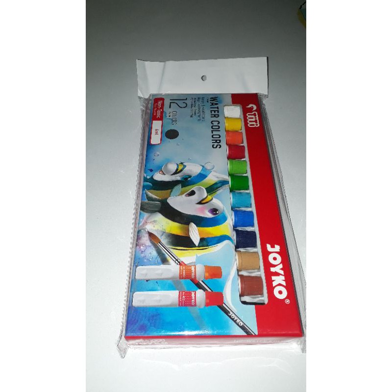 

Titi Watercolour / cat air titi isi 12 warna 6 ml