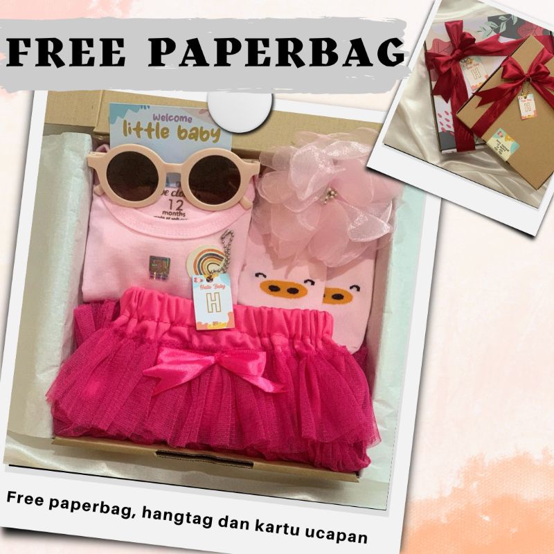 KADO BAYI PEREMPUAN /HAMPERS BAYI/ KADO LAHIRAN/ GIFT / HAMPERS BABY GIRL /HAMPERS BABY NEW BORN / K