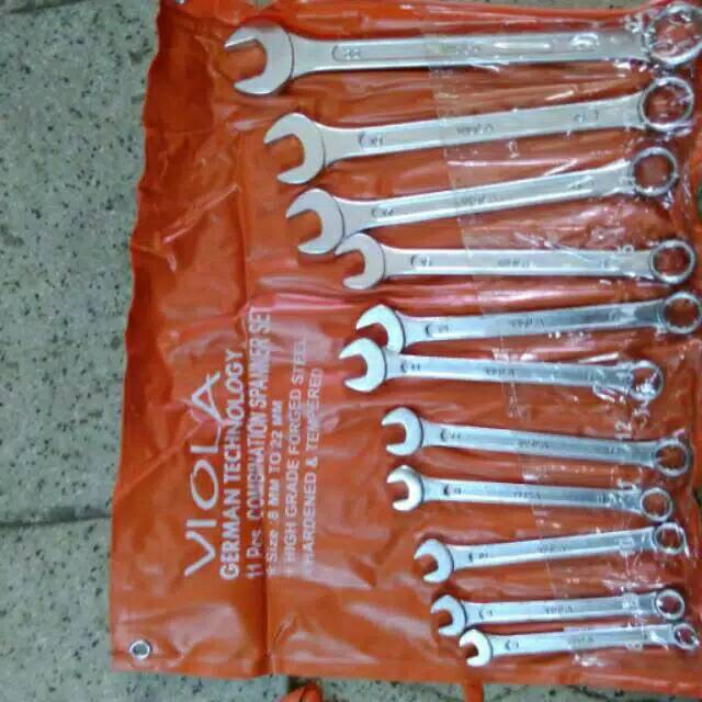 kunci Ring Pas 8 sampai 24 satu set lengkap